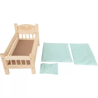 Small Foot - Fa babaágy natúr - JátékManufaktúra