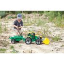 Lena - Traktor homlokrakodóval és utánfutóval - JátékManufaktúra