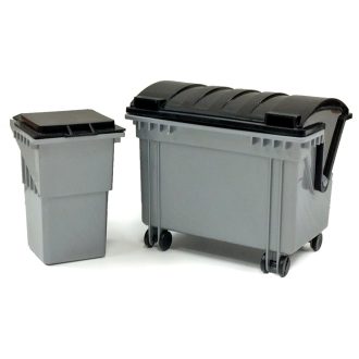 Lena - Kukák és konténer Maxi kukásautóhoz - JátékManufaktúra