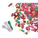 Lena Drevené perly v Maxi dóze