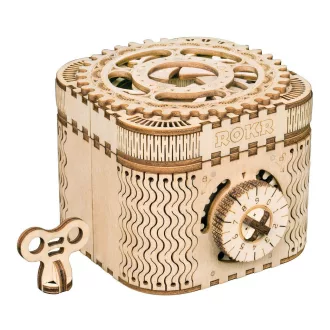 RoboTime - 3D fa puzzle: Ékszerdoboz - JátékManufaktúra