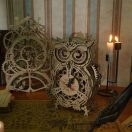 RoboTime - 3D fa puzzle: Bagoly alakú óra - JátékManufaktúra