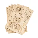 RoboTime - 3D fa puzzle: Bagoly alakú óra - JátékManufaktúra