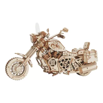 RoboTime - 3D fa puzzle: Cruiser motorbicikli - JátékManufaktúra
