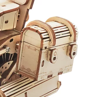 RoboTime - 3D fa puzzle: Cruiser motorbicikli - JátékManufaktúra