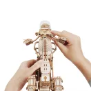RoboTime - 3D fa puzzle: Cruiser motorbicikli - JátékManufaktúra