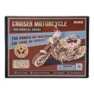 RoboTime - 3D fa puzzle: Cruiser motorbicikli - JátékManufaktúra
