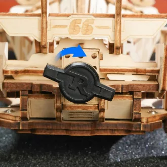 RoboTime - 3D fa puzzle: Versenyautó - JátékManufaktúra