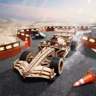 RoboTime - 3D fa puzzle: Versenyautó - JátékManufaktúra