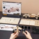 RoboTime - 3D fa puzzle: Versenyautó - JátékManufaktúra
