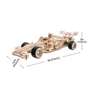 RoboTime - 3D fa puzzle: Versenyautó - JátékManufaktúra