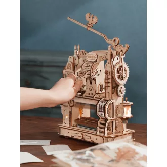 RoboTime - 3D fa puzzle: Nyomdagép - JátékManufaktúra