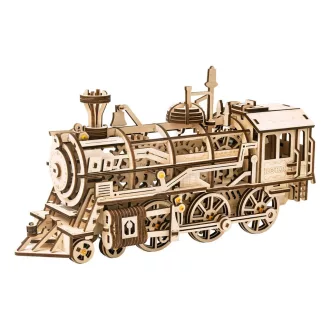 RoboTime - 3D fa puzzle: Gőzmozdony - JátékManufaktúra