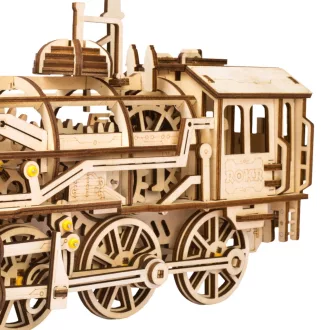 RoboTime - 3D fa puzzle: Gőzmozdony - JátékManufaktúra