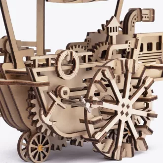 RoboTime - 3D fa puzzle: Fantasztikus léghajó - JátékManufaktúra