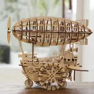 RoboTime - 3D fa puzzle: Fantasztikus léghajó - JátékManufaktúra