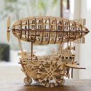 RoboTime - 3D fa puzzle: Fantasztikus léghajó - JátékManufaktúra