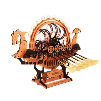 RoboTime - 3D fa puzzle: Viking sárkányhajó - JátékManufaktúra