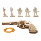 RoboTime - 3D fa puzzle: Corsac revolver - JátékManufaktúra