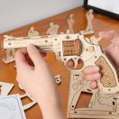 RoboTime - 3D fa puzzle: Corsac revolver - JátékManufaktúra