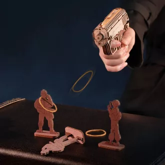 RoboTime - 3D fa puzzle: Mini pisztoly - Justice Guard - JátékManufaktúra