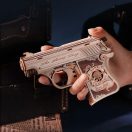 RoboTime - 3D fa puzzle: Mini pisztoly - Justice Guard - JátékManufaktúra