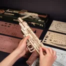 RoboTime - 3D fa puzzle: Gépfegyver AK-47 - JátékManufaktúra
