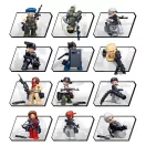 Sluban Figurák M38-B0583 Rendőrök és tolvajok (1 db, vegyes) - JátékManufaktúra