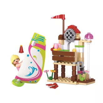 Sluban Girls Dream Holidays M38-B0601 Szörfös lány - JátékManufaktúra
