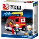 Sluban Tűzoltók M38-B0622C Kis tűzoltóautó - JátékManufaktúra