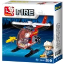 Sluban Tűzoltók M38-B0622D Helikopter - JátékManufaktúra