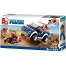 Sluban Police M38-B0650 Off-road autó és tolvaj motoron - JátékManufaktúra