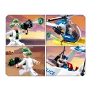 Sluban Police M38-B0657 Hajó, helikopter és tolvaj csónakban - JátékManufaktúra