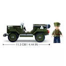 Sluban WWII M38-B0682 Szovjet terepjáró GAZ 67 - JátékManufaktúra