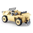 Sluban WWII M38-B0690 Német kétéltű jármű Schwimmwagen - JátékManufaktúra