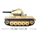 Sluban WWII M38-B0691 Német Panzer II tank - JátékManufaktúra