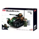 Sluban Model Bricks M38-B0750 Wiesel AWC kis tank 2 az 1-ben - JátékManufaktúra