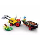 Sluban Town Farm M38-B0777 Kis traktor utánfutóval - JátékManufaktúra