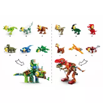 Sluban Qbricks tojások M38-B0796 Dínó 1 db - JátékManufaktúra