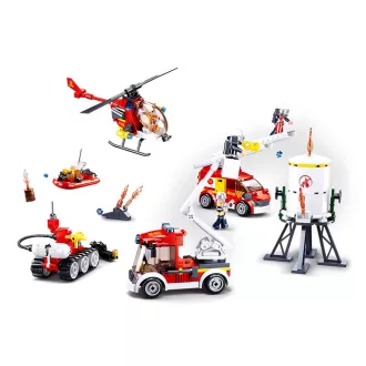 Sluban Tűzoltók M38-B0811 Tűzoltó bevetési egység készlet - JátékManufaktúra