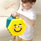 Sluban Bucket Bricks M38-B0829 Zöld vödör építőkockákkal - JátékManufaktúra