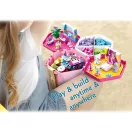 Sluban Bucket Bricks M38-B0830 Rózsaszín vödör építőkockákkal - JátékManufaktúra