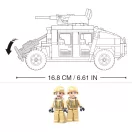 Sluban Army Model Bricks M38-B0837 Hummer harci off-road - JátékManufaktúra