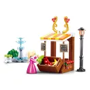 Sluban Girls Dream Village M38-B0870 Korabeli gyümölcsös stand és szökőkút - JátékManufaktúra