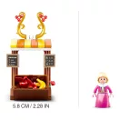 Sluban Girls Dream Village M38-B0870 Korabeli gyümölcsös stand és szökőkút - JátékManufaktúra