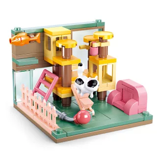 Sluban Mini Handcraft M38-B0919D Macskasarok - JátékManufaktúra