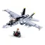 Sluban Model Bricks M38-B0928 F/A-18 Super Bumblebee vadászgép - JátékManufaktúra