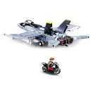 Sluban Model Bricks M38-B0928 F/A-18 Super Bumblebee vadászgép - JátékManufaktúra