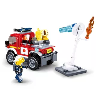 Sluban Tűzoltók M38-B0965 Off-road vízágyúval - JátékManufaktúra