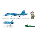 Sluban Model Bricks M38-B0985 Su-27 vadászgép 2 az 1-ben - JátékManufaktúra